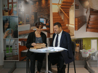 Tom and Lucy Yendell at Dan-Wood